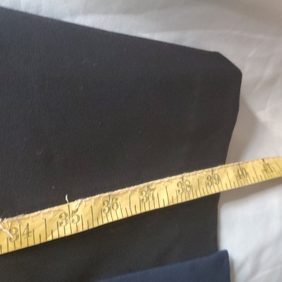 Chaps Womens Classic Sleeveless Color Block Career Dress Zipper Back,Front Slit - Picture 9 of 12